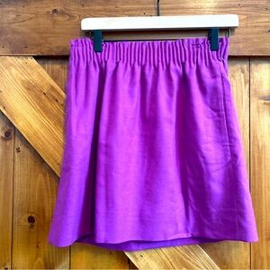 J. Crew Sidewalk 6 Mini Skirt Elastic Waist